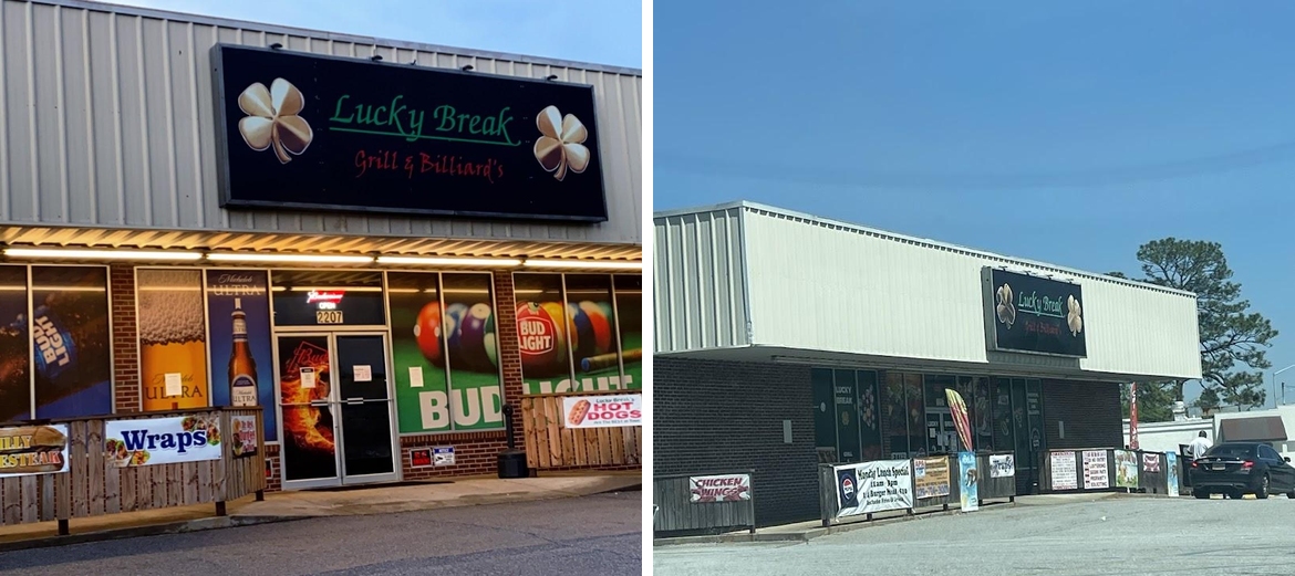 Lucky Break Grill & Billiards Menu