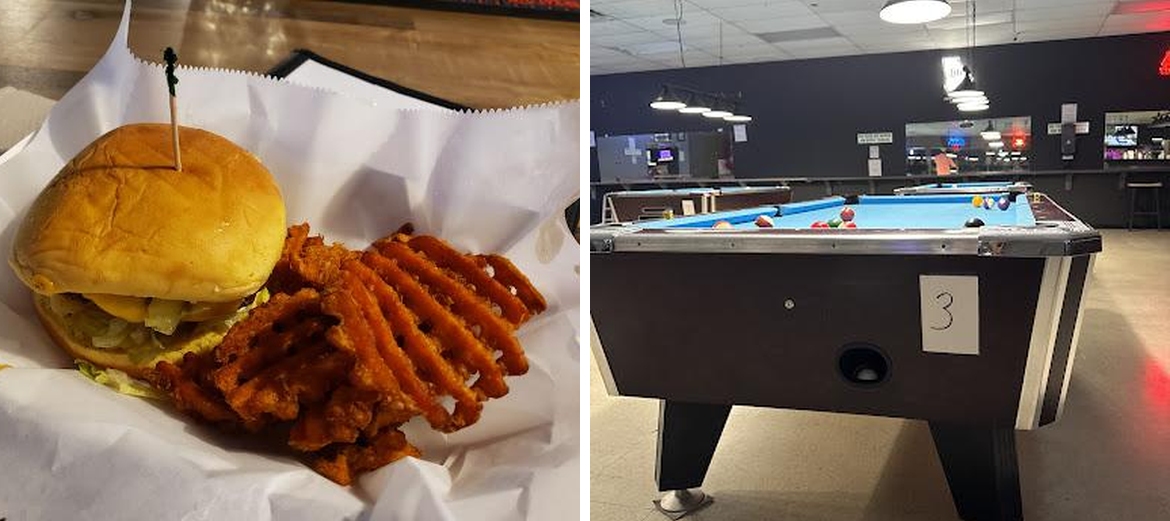 Lucky Break Grill & Billiards Menu